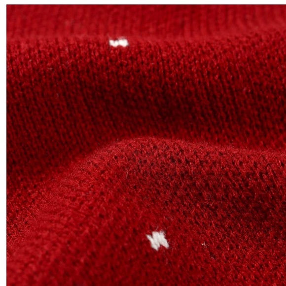 Sattiyrch Knit Christmas Tree Skirt,Luxury Cable Knitted Thick Rustic Xmas - Picture 6 of 8